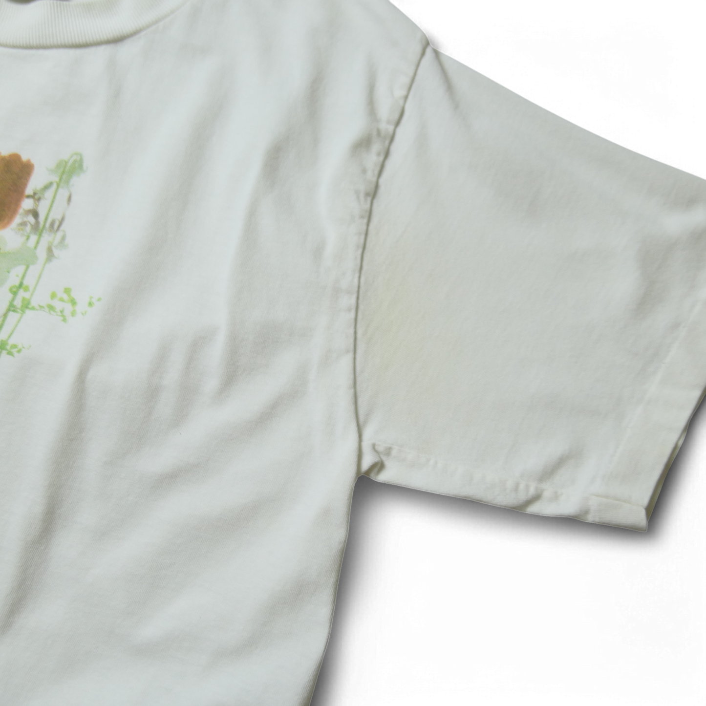 90s Flower Art Tee -Planet The Earth-