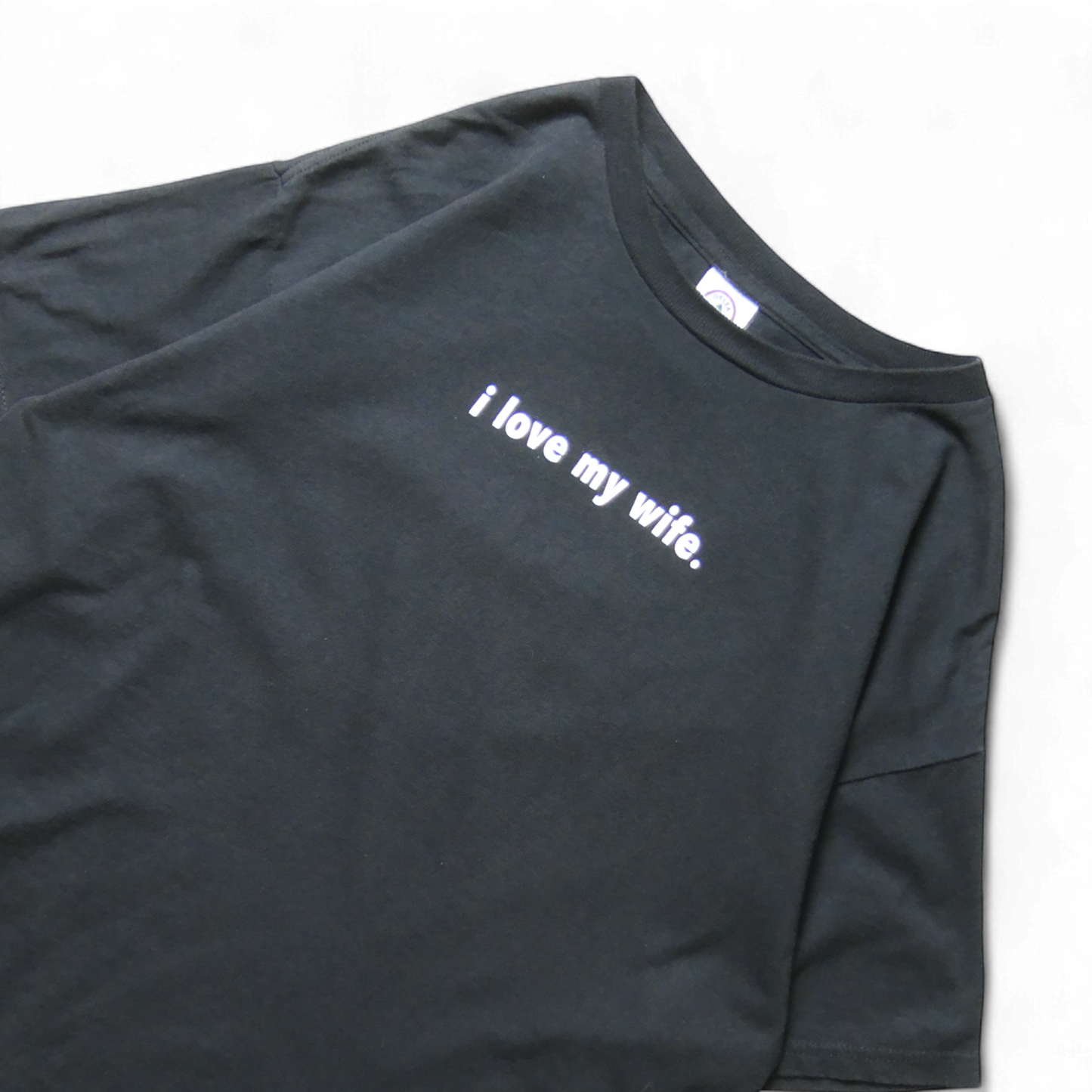 00s Message Tee -i love my wife-