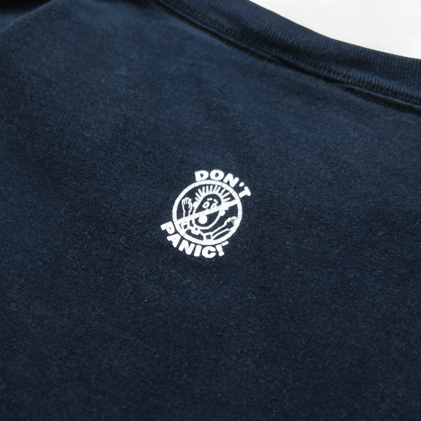 00s Message Tee "FCK" -Don't Panic-