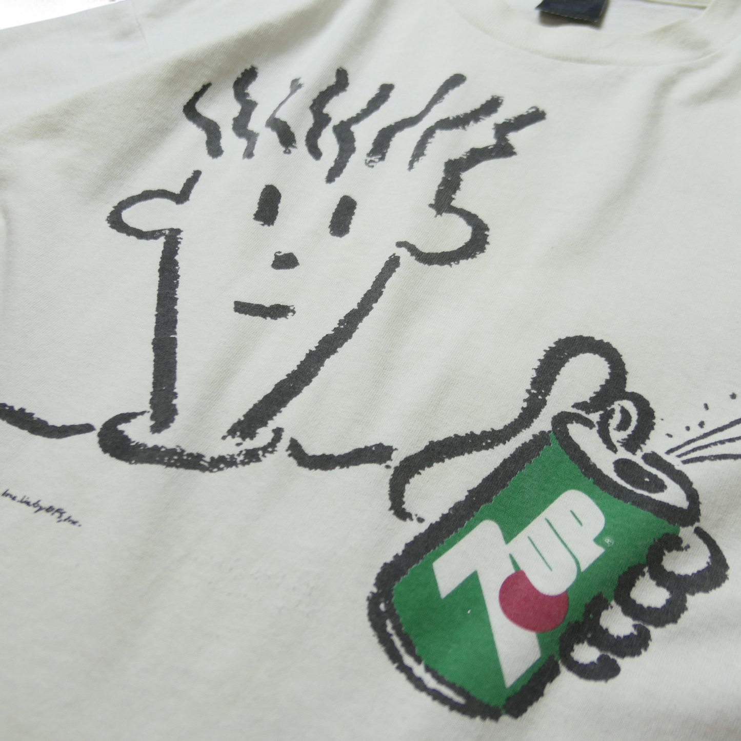 80s Promotion Tee -7UP × Fido Dido-