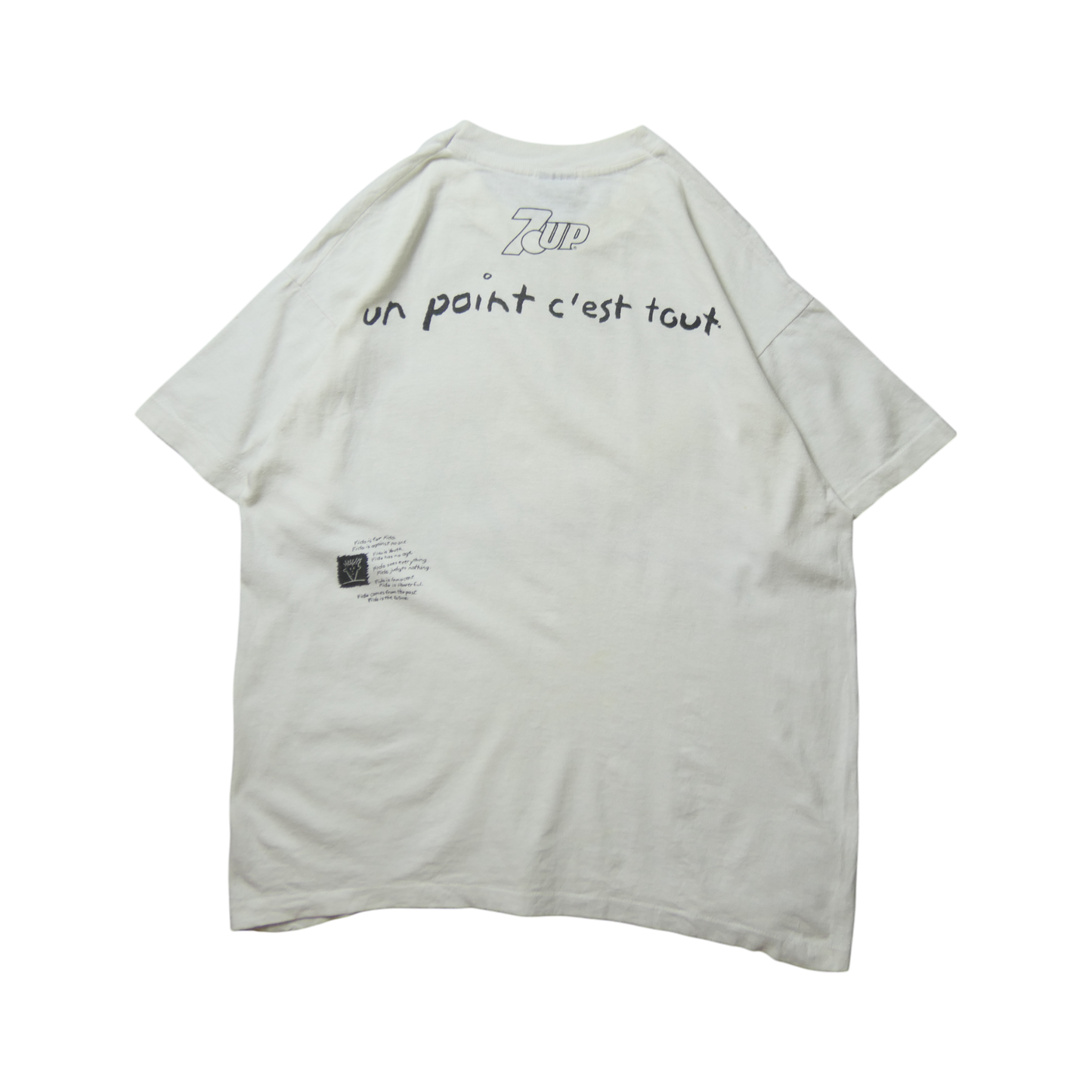 80s Promotion Tee -7UP × Fido Dido-