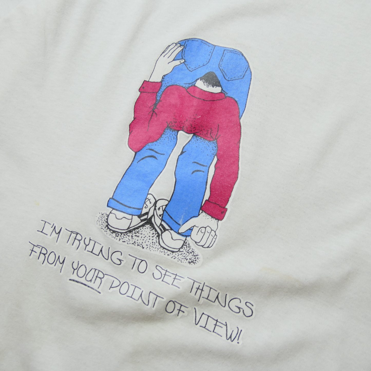 90s "変な" Message Tee