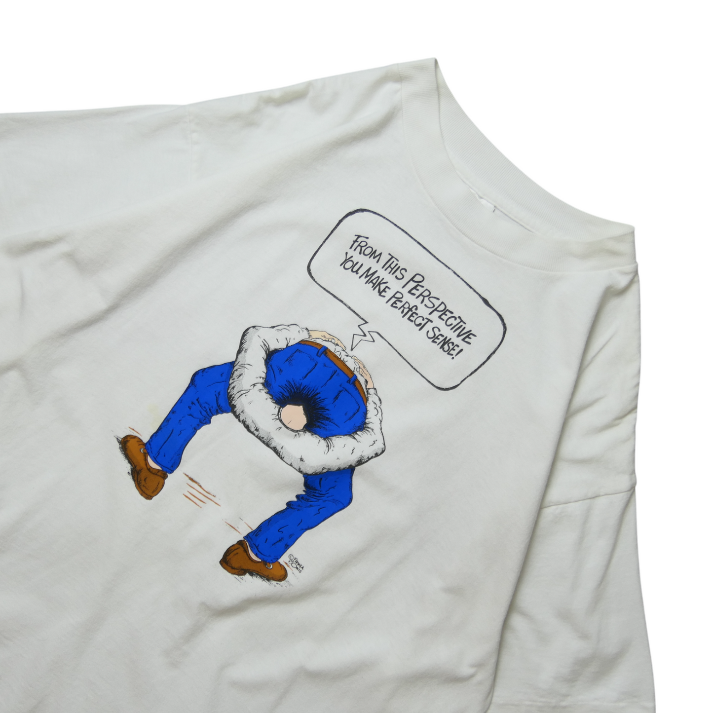 90s "変な" Message Tee