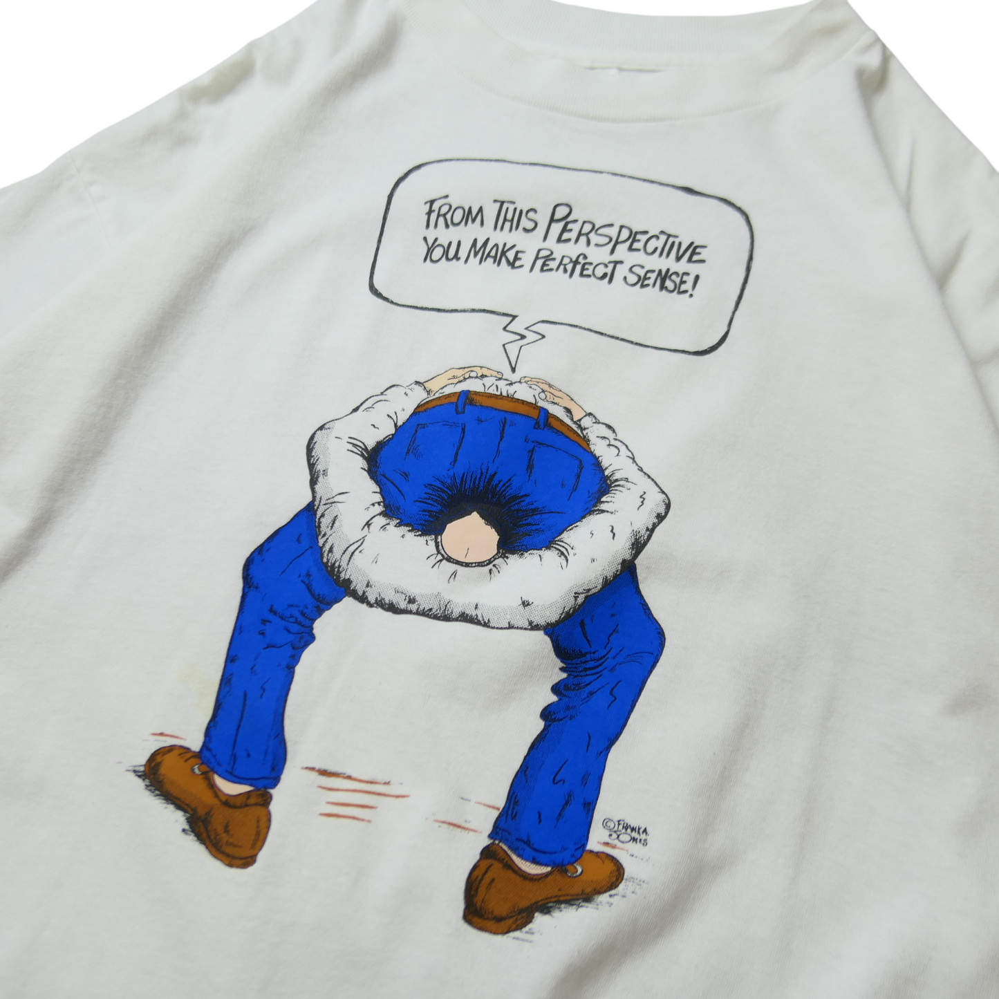 90s "変な" Message Tee