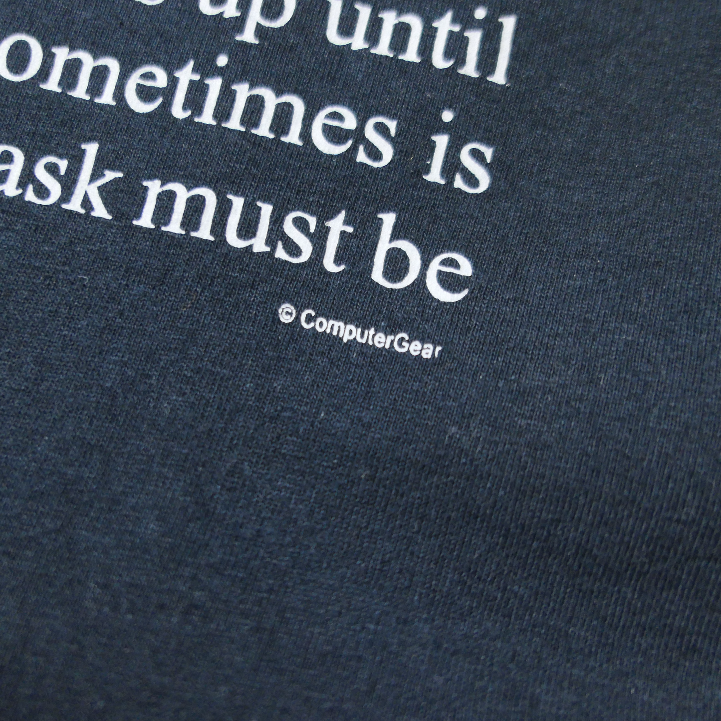 00s~ Message Tee "ENGINEER" -ComputerGear-