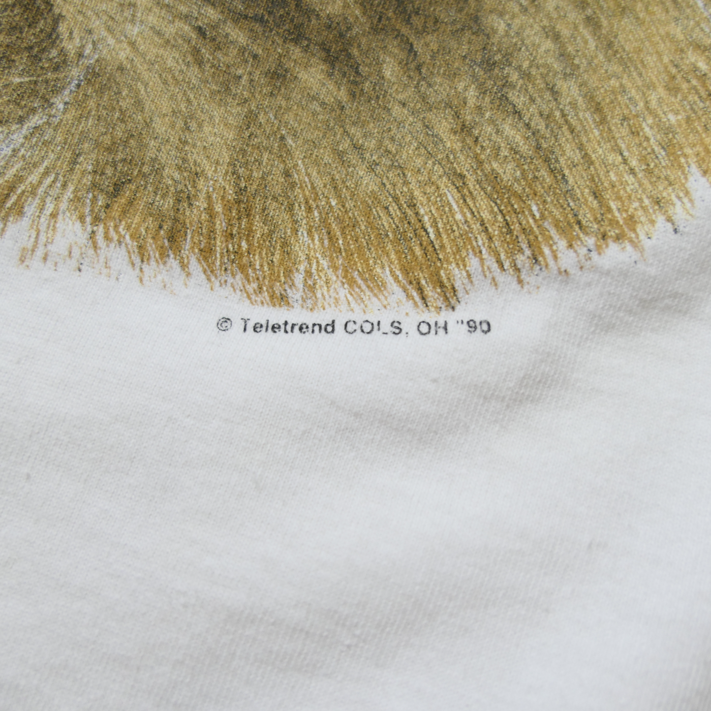 90s Dog Tee "Pomeranian" -TELETREND COLS-