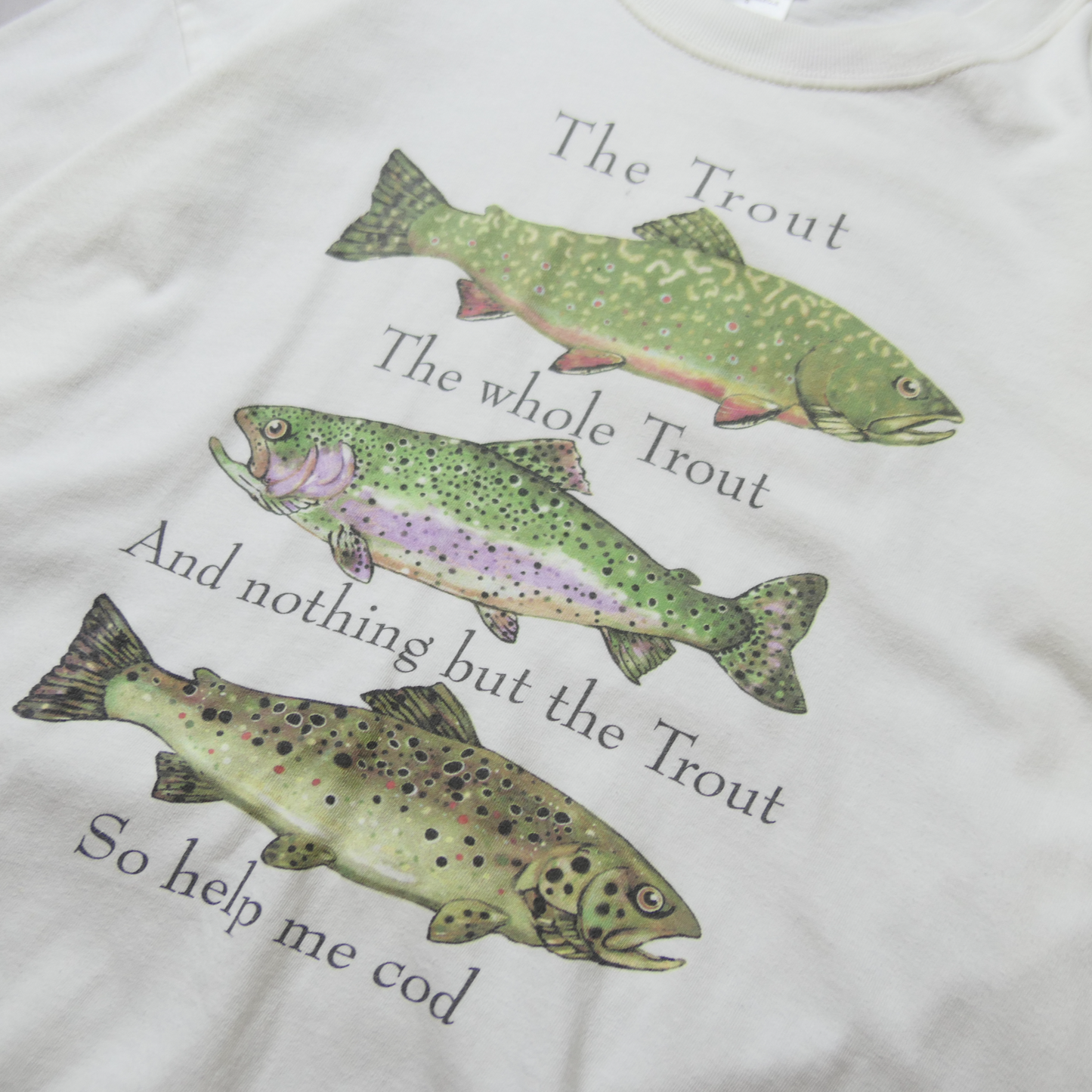 90s "Trout" Brothers Tee -Hatley-
