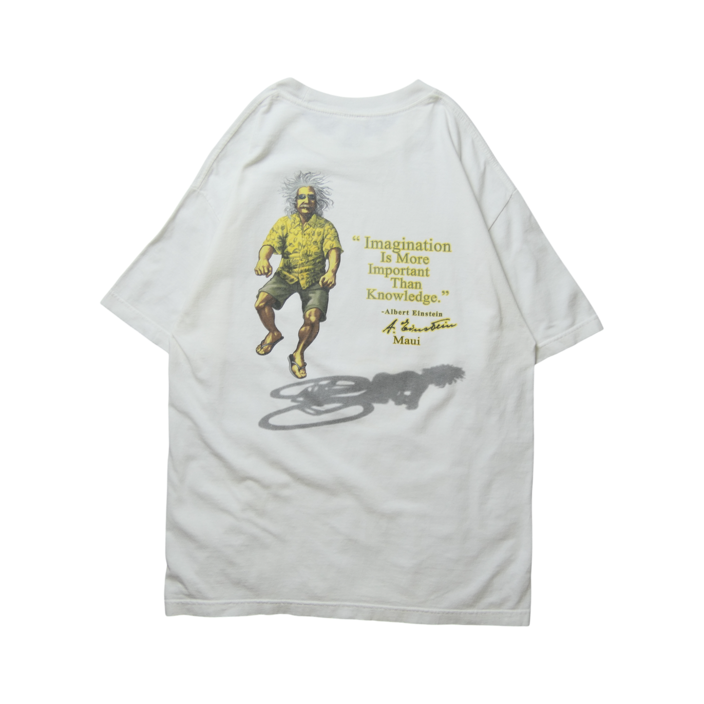 90s-00s Art Tee -Arbert Einstein-