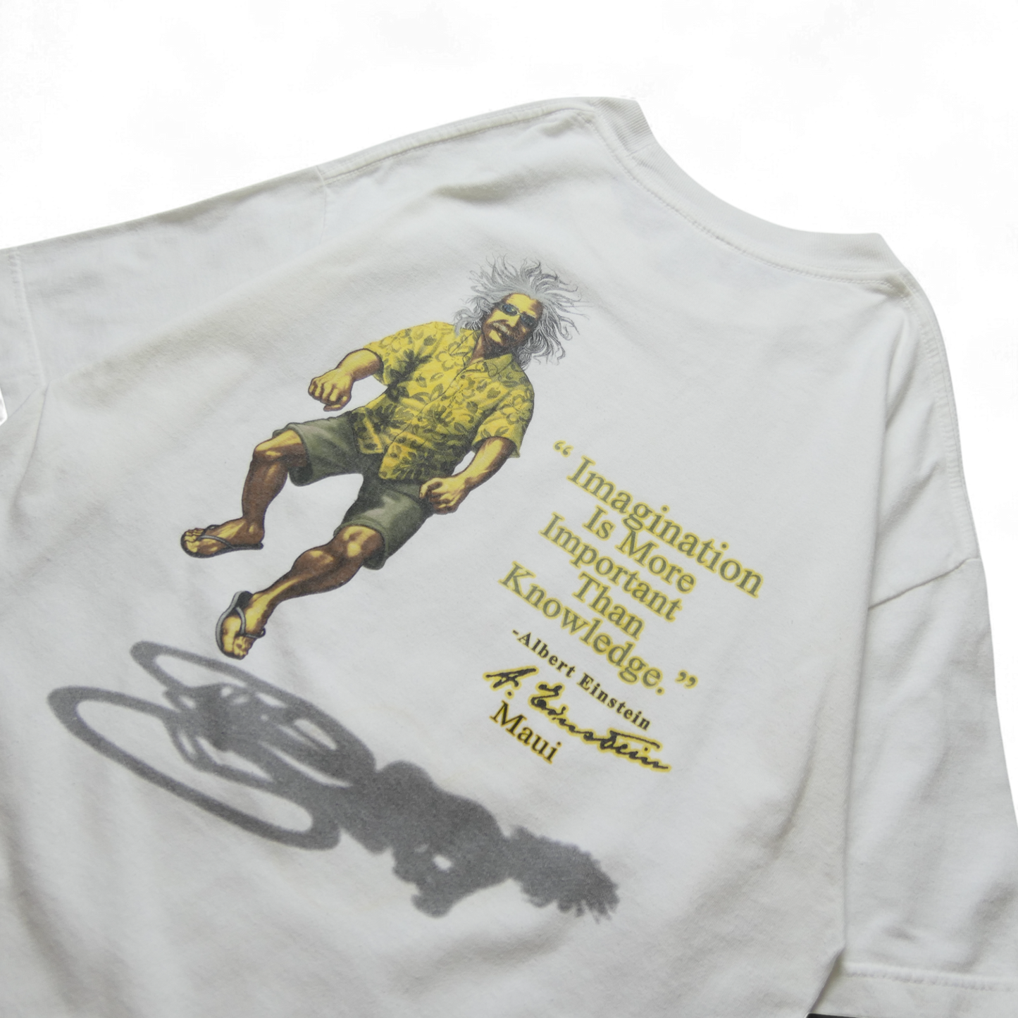 90s-00s Art Tee -Arbert Einstein-