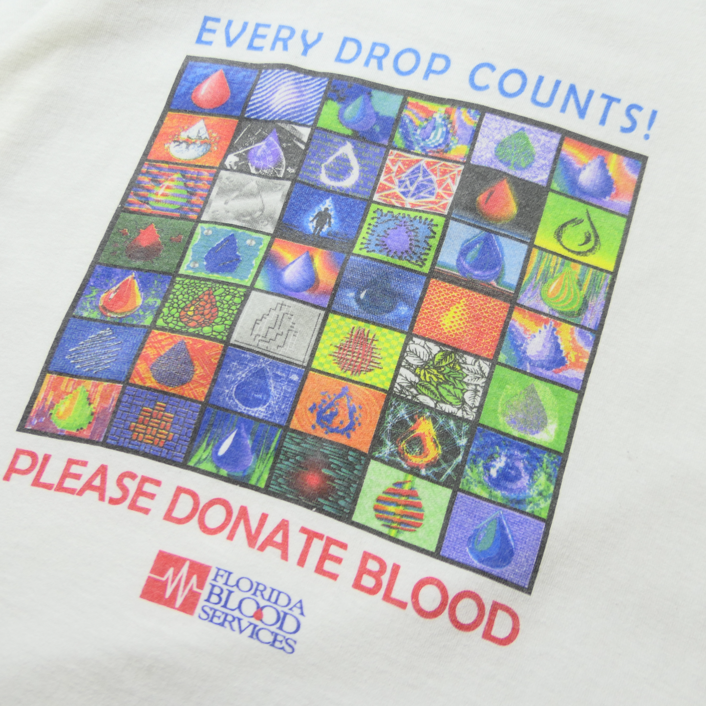 00s Promotion Tee -Florida Blood Services-