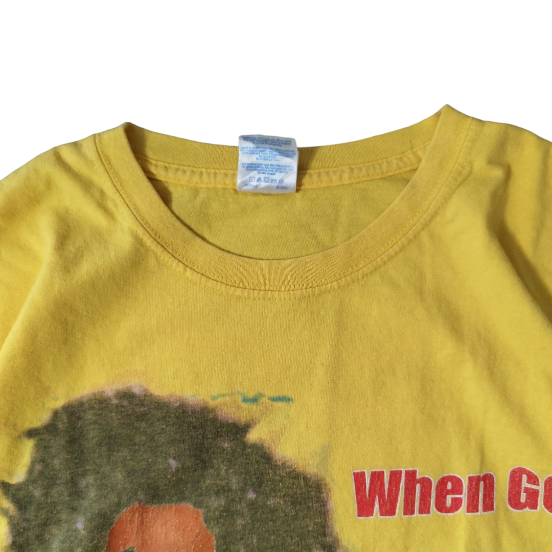 USED XXL Print T-shirt -GILDAN-
