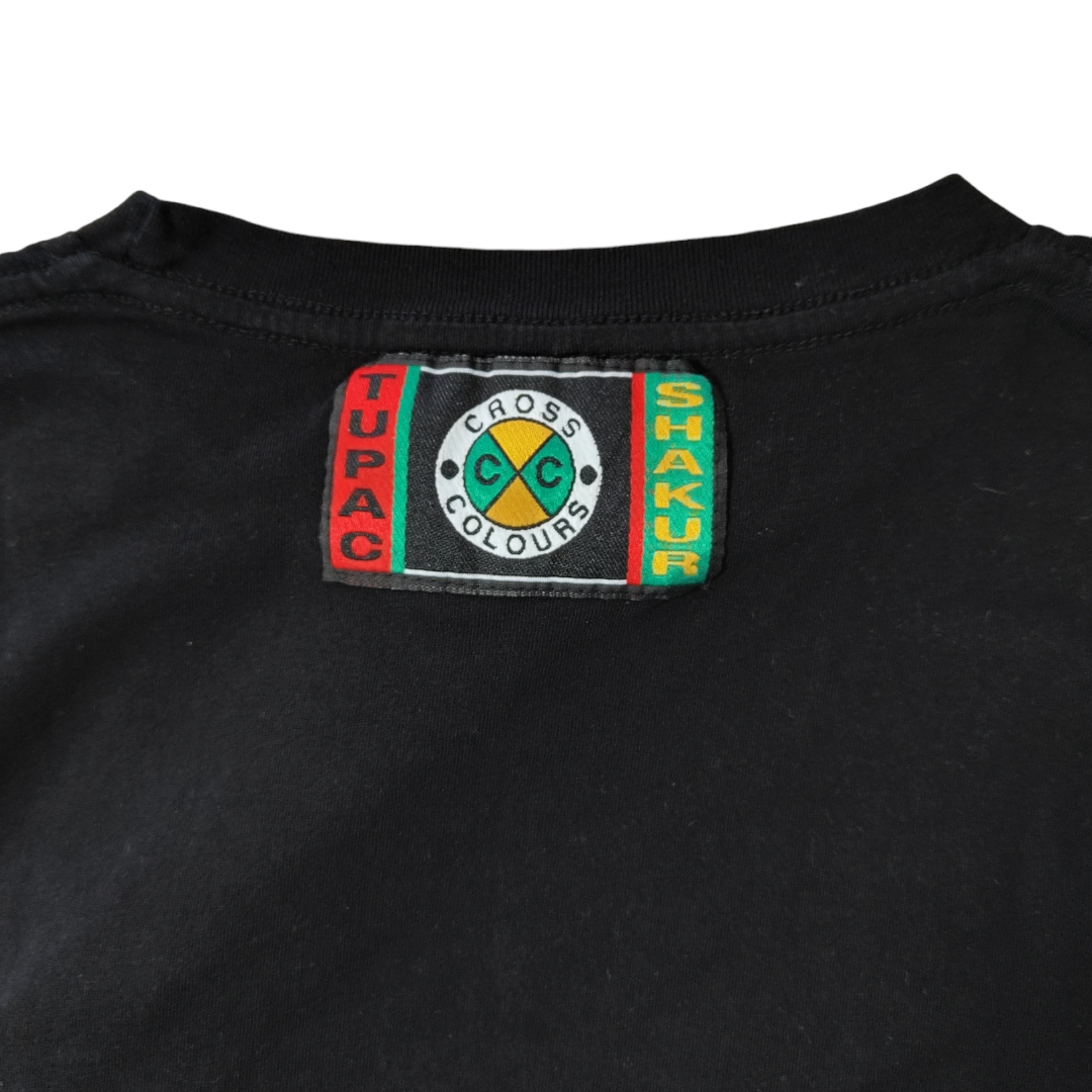USED M/L Hiphop T-shirt -2PAC-