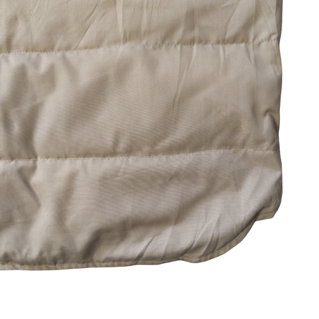 Vintage 70s XL Reversible down vest -BIBI BROS.-