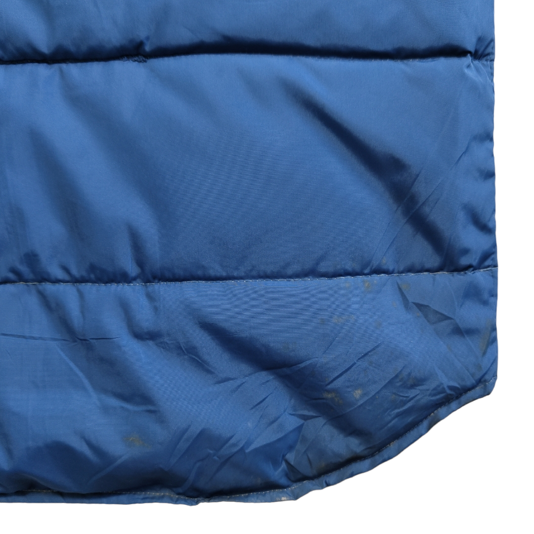 Vintage 70s XL Reversible down vest -BIBI BROS.-