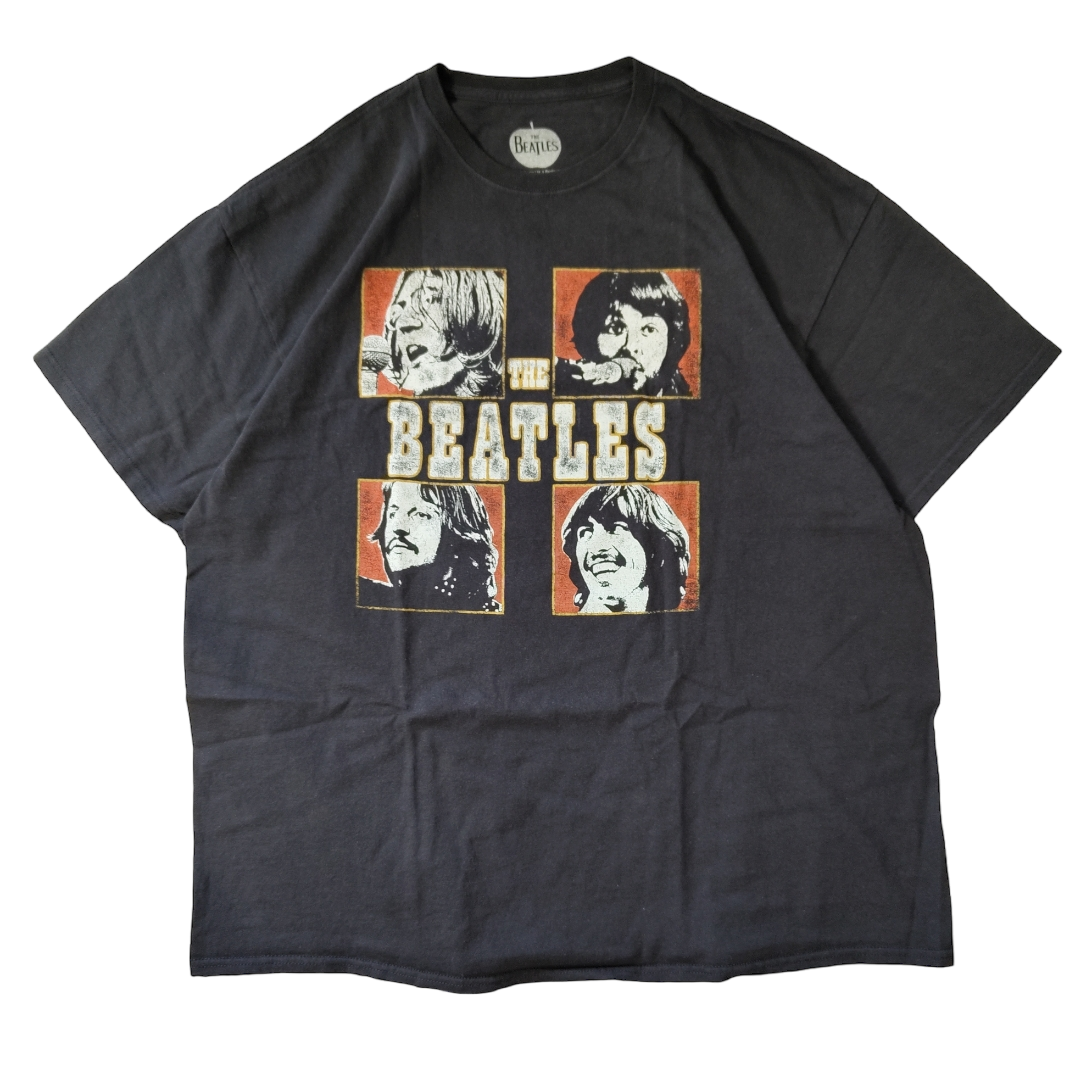 USED 2XL Rock band T-shirt -THE BEATLES-