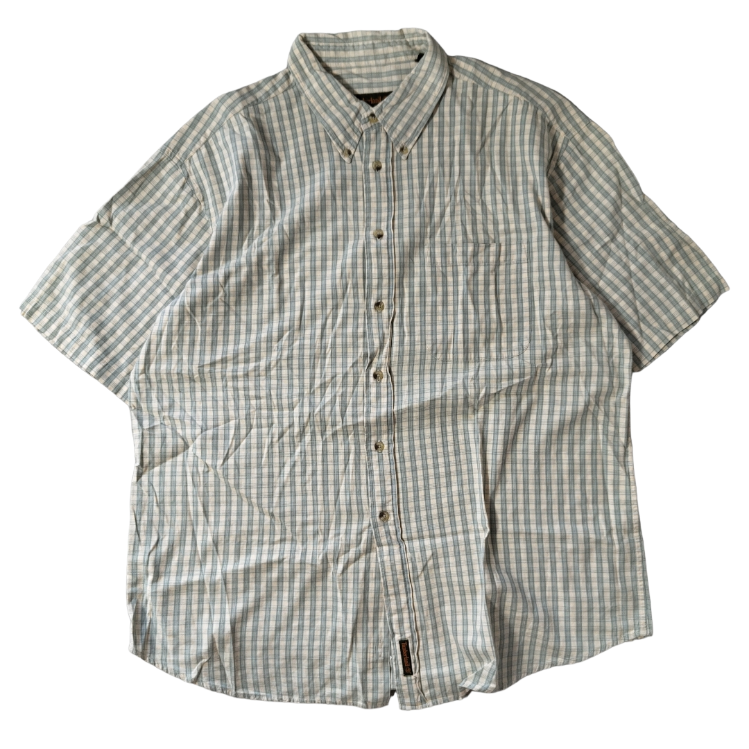 VINTAGE 90s XL H/S Button down shirt -Timberland-