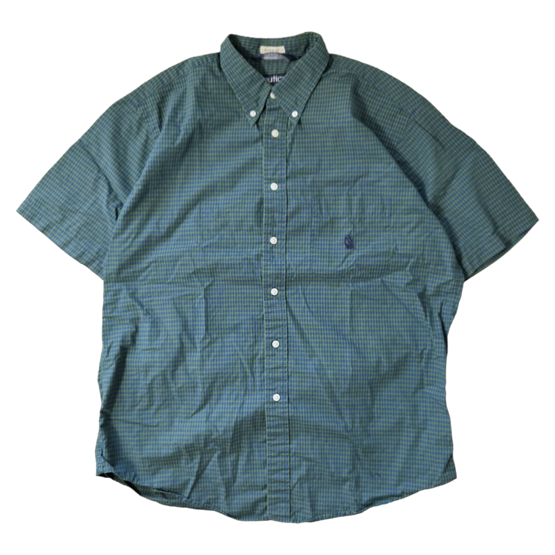 VINTAGE 90s L H/S Button down shirt -NAUTICA-