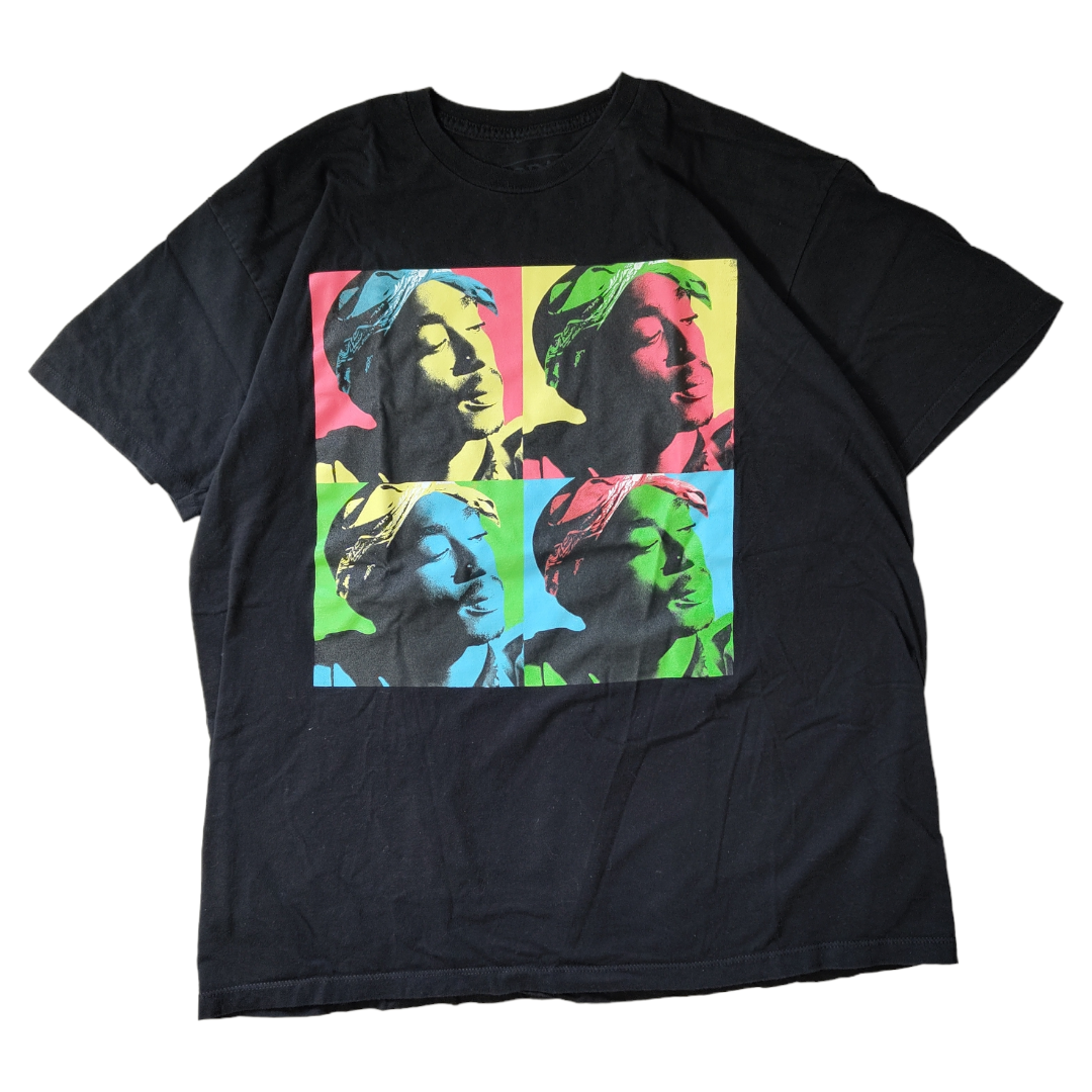 USED XL Hiphop T-shirt -2PAC-