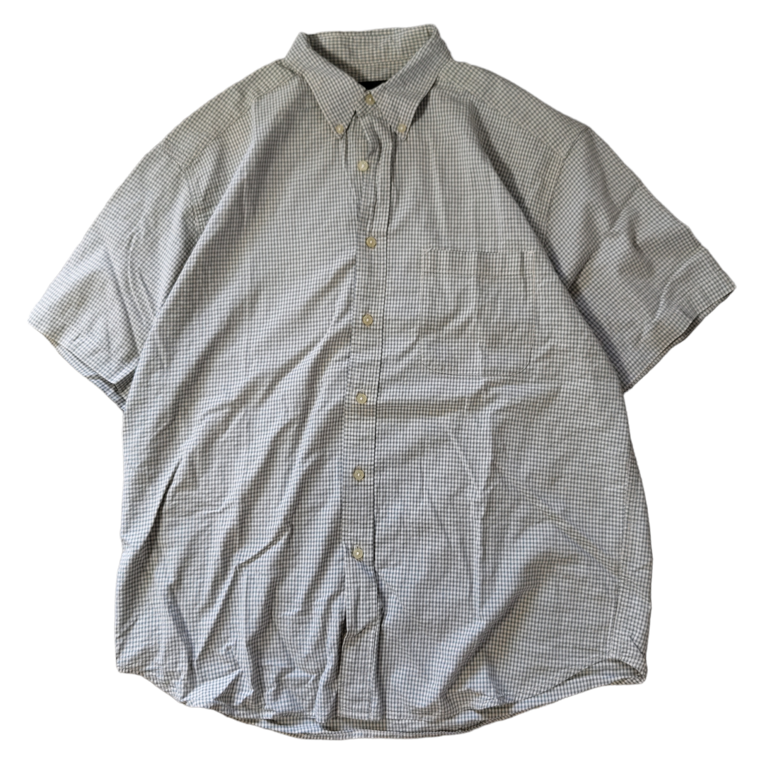 USED L H/S Button down shirt -EddieBauer-