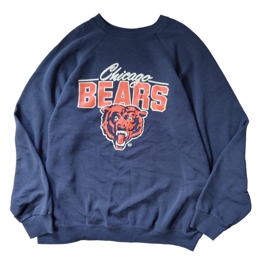 VINTAGE 90s XL Sports team sweat -TULTEX-