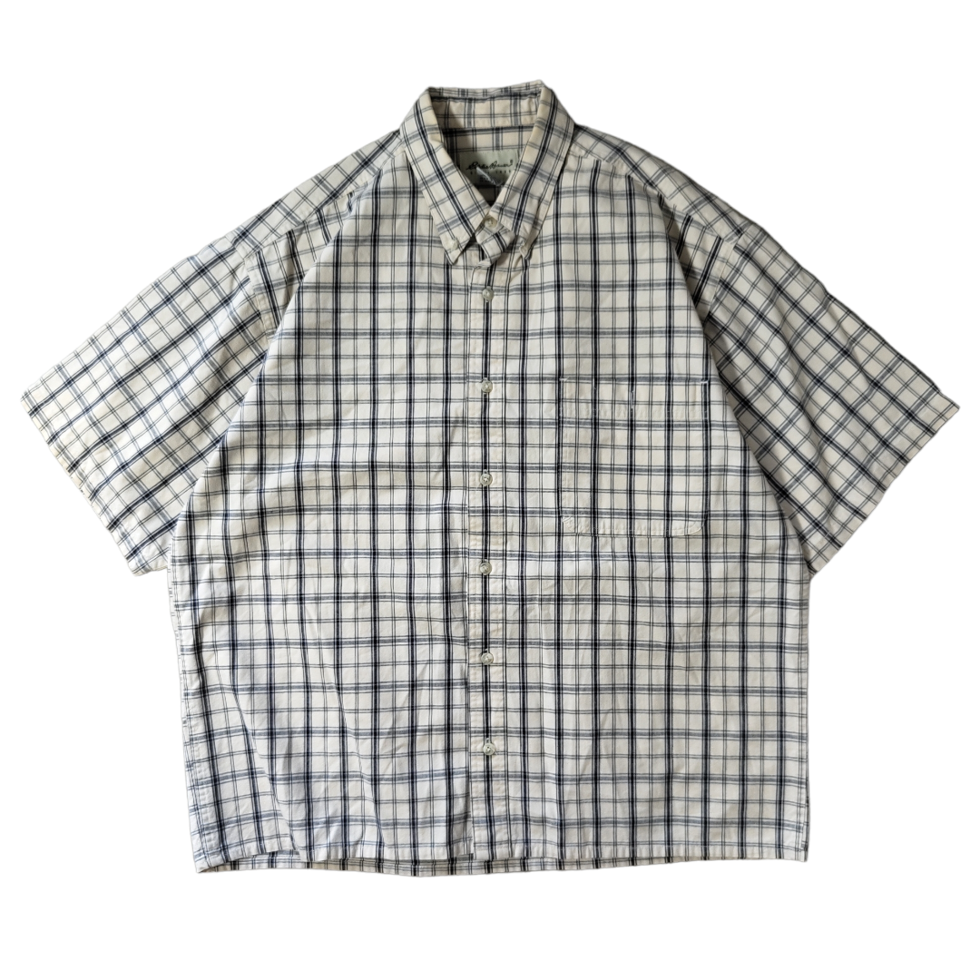 USED L H/S Button down shirt -EddieBauer-