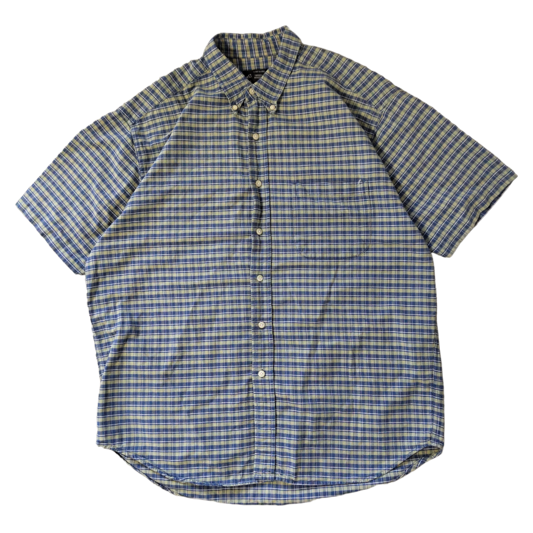 USED L Button down shirt -EddieBauer-