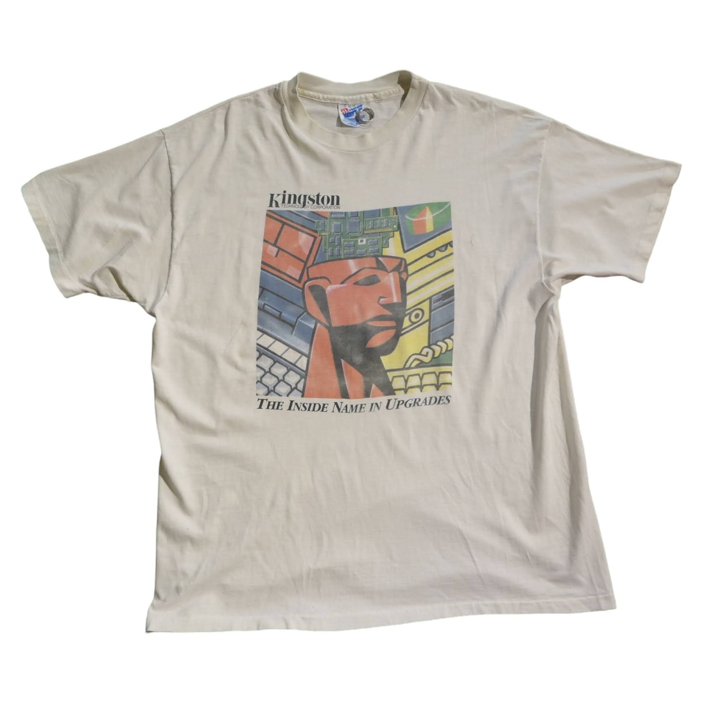VINTAGE 90s XL Promotion Tee -Kingston Technology-
