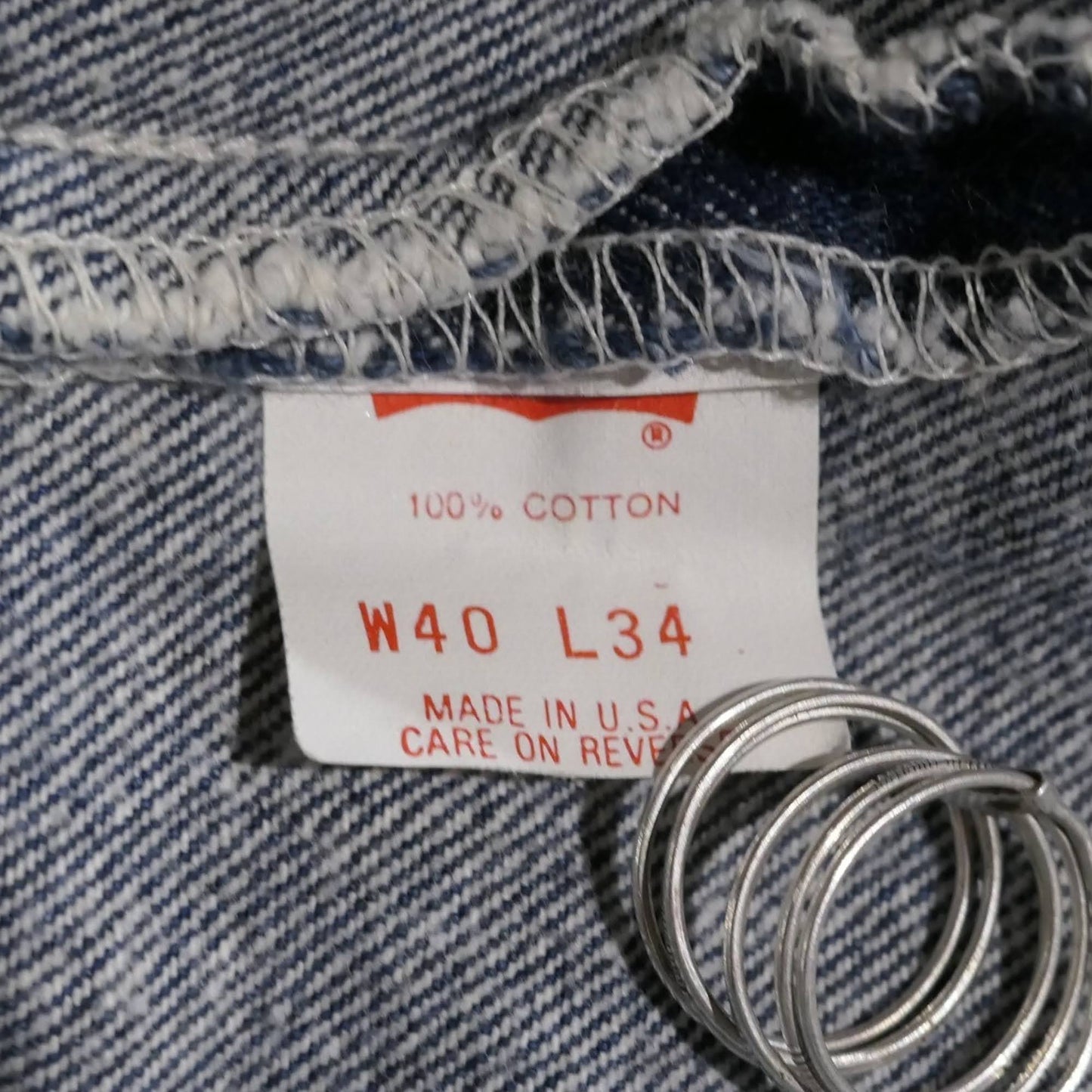 VINTAGE 80s 501 Straight Denim Pants -Levi's-