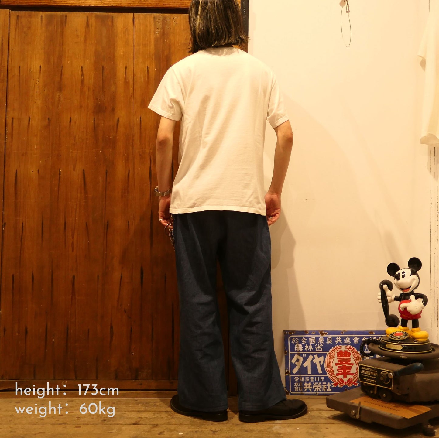 VINTAGE 90-00s M-L Character Tee "Pinocchio" -Disney-