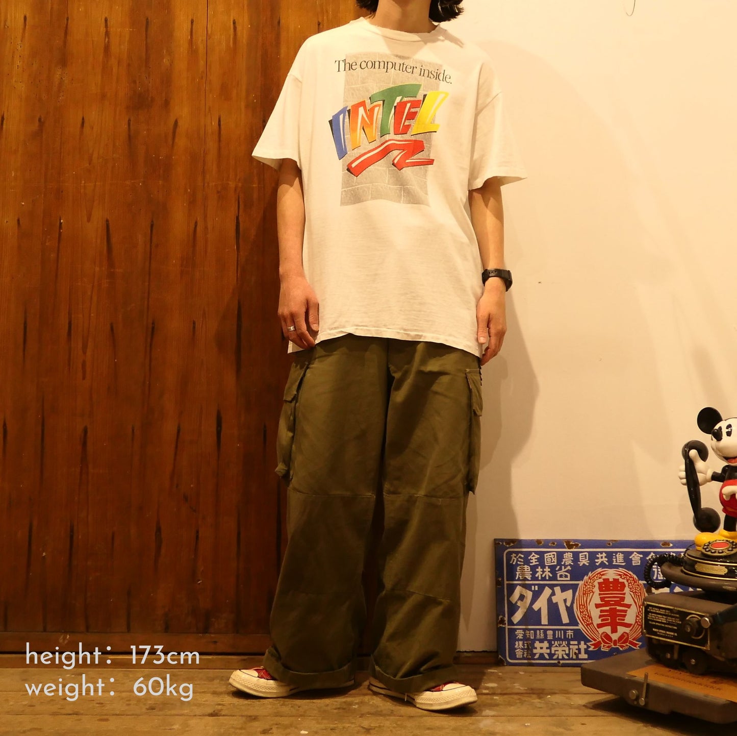 VINTAGE 80-90s XL Promotion Tee -INTEL-