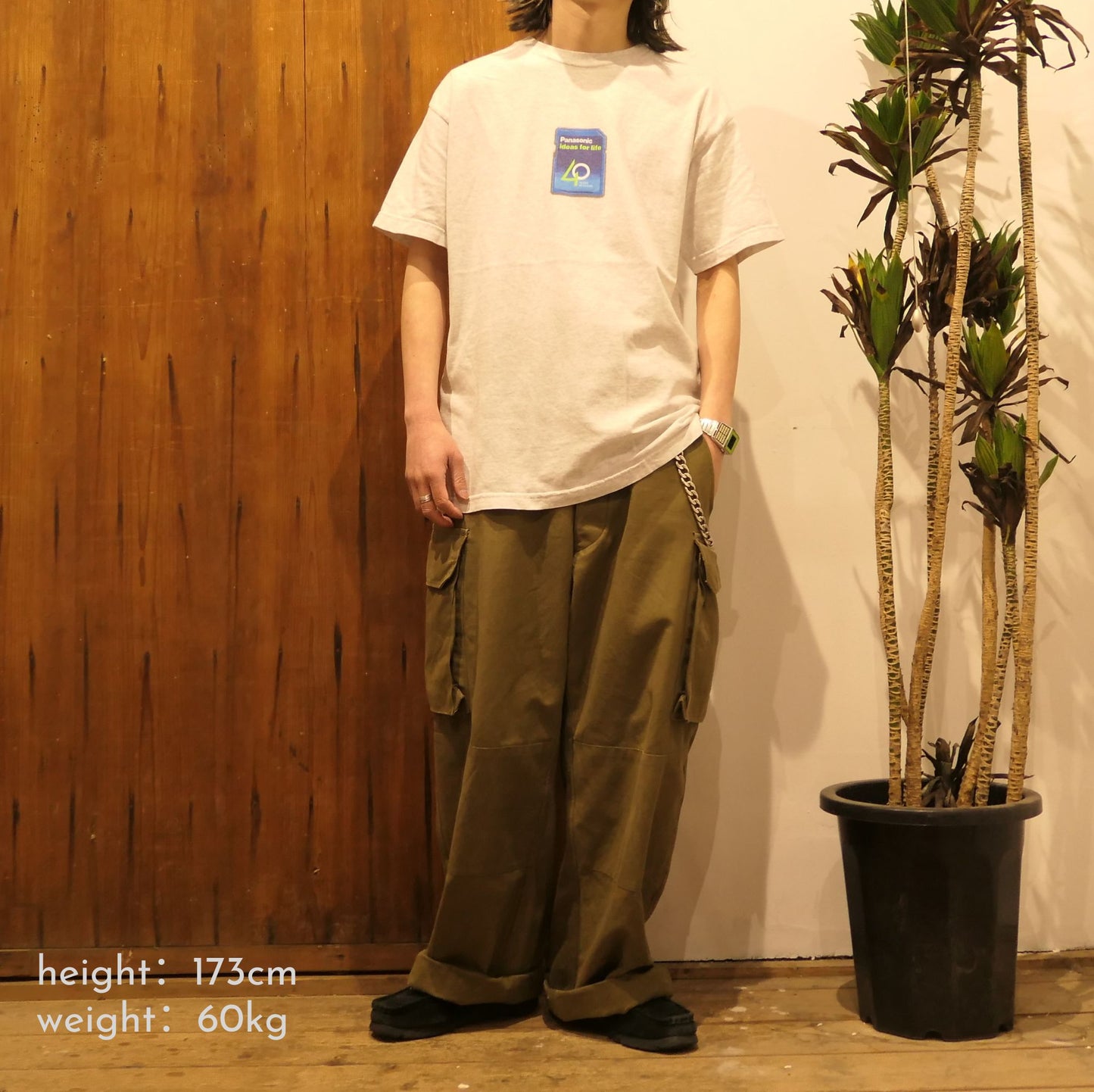 VINTAGE 00s L Promotion Tee -Panasonic-