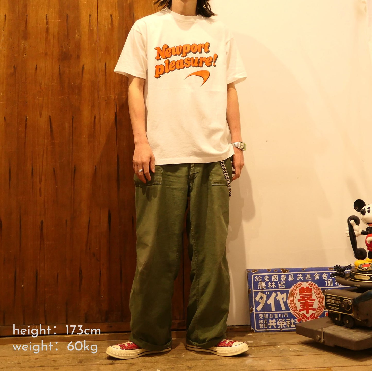 VINTAGE 90s L Promotion Tee -Newport-