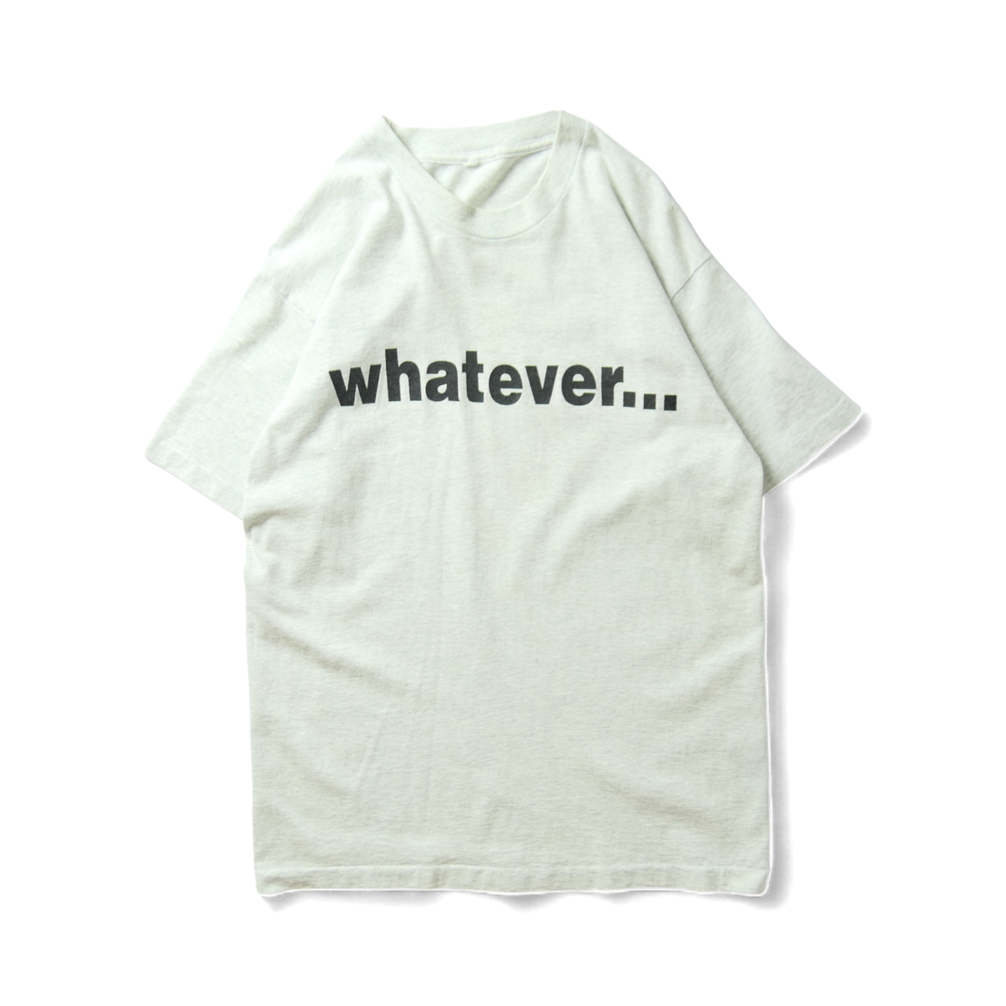 VINTAGE 90s Message Tee -Whatever...-