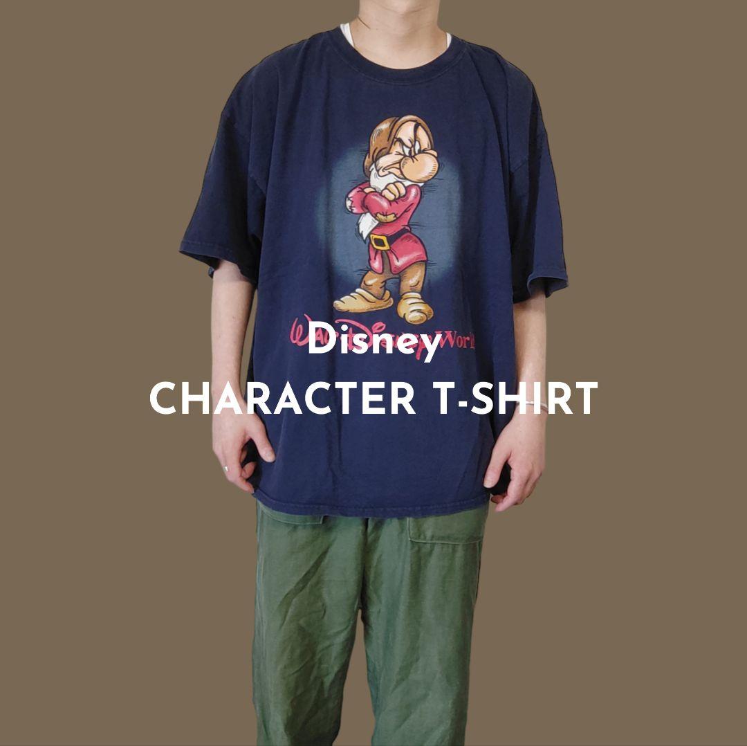 USED XL Character T-shirt -seven dwarfs-