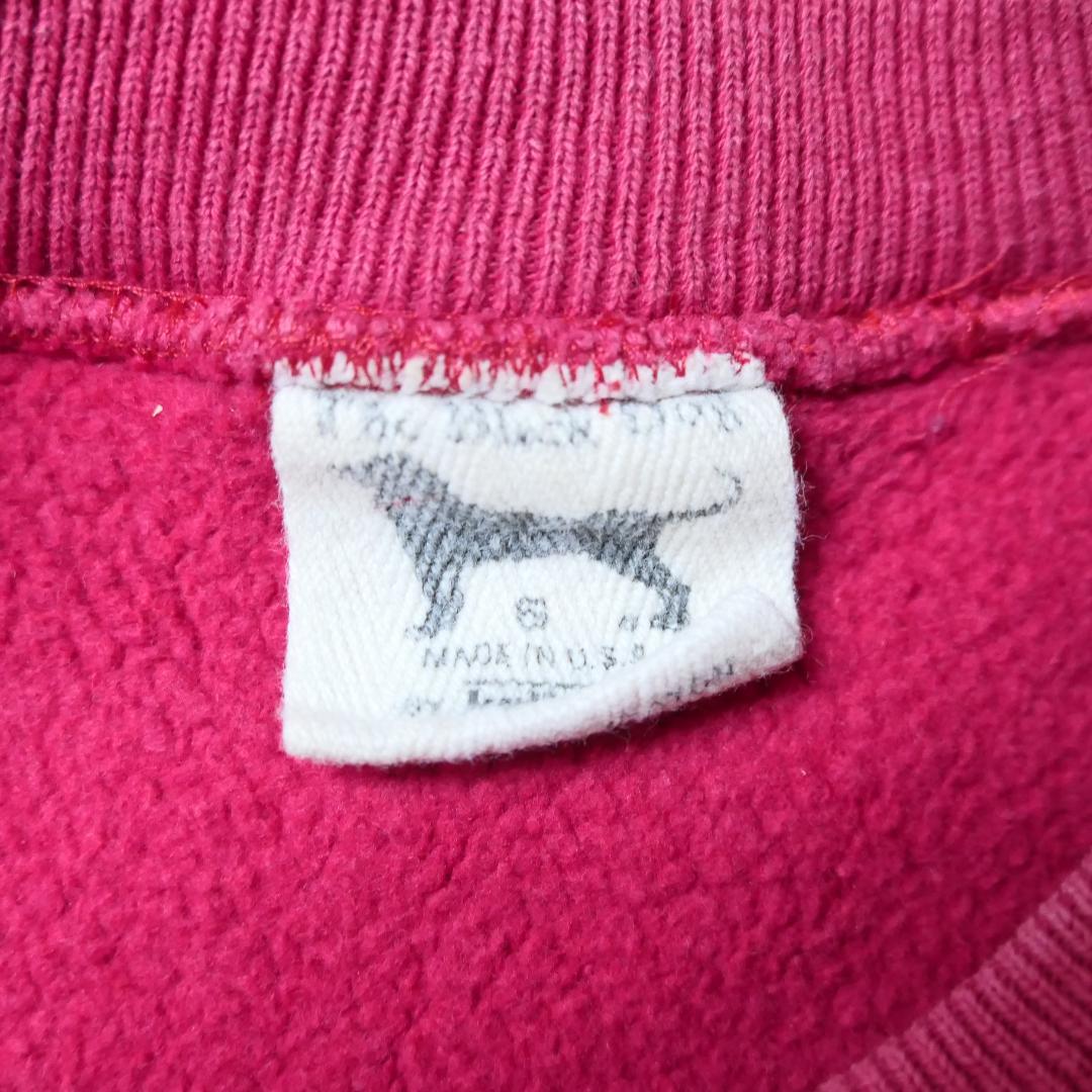 VINTAGE 90s S Dog Print Sweat -The Black Dog-