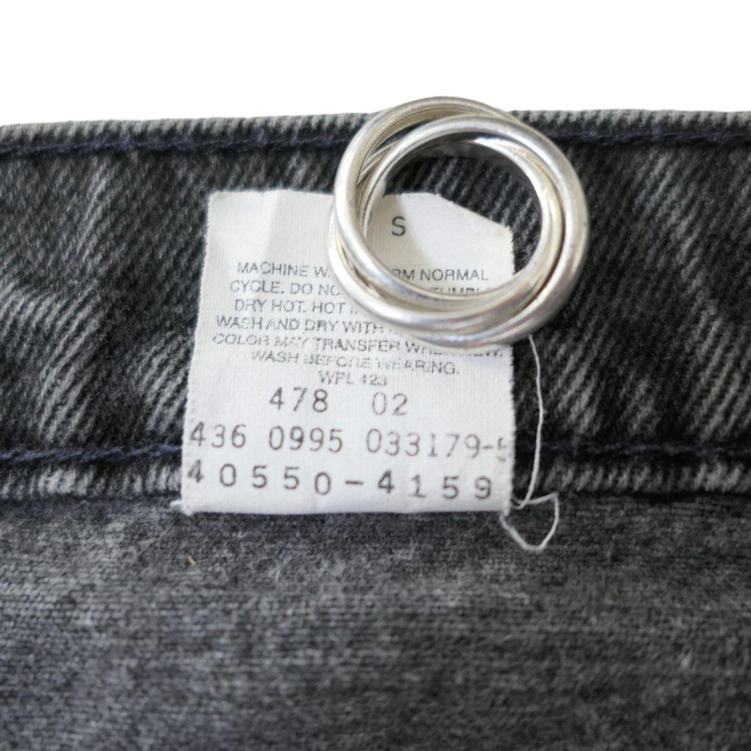VINTAGE 90s 36inch 550 Black denim pants -Levi's-