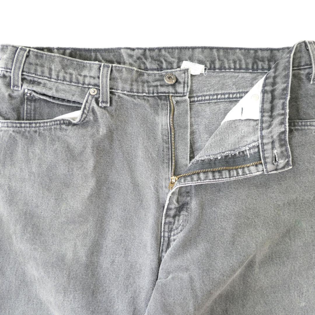 VINTAGE 90s 36inch 550 Black denim pants -Levi's-