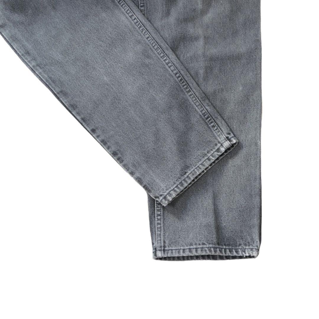 VINTAGE 90s 36inch 550 Black denim pants -Levi's-