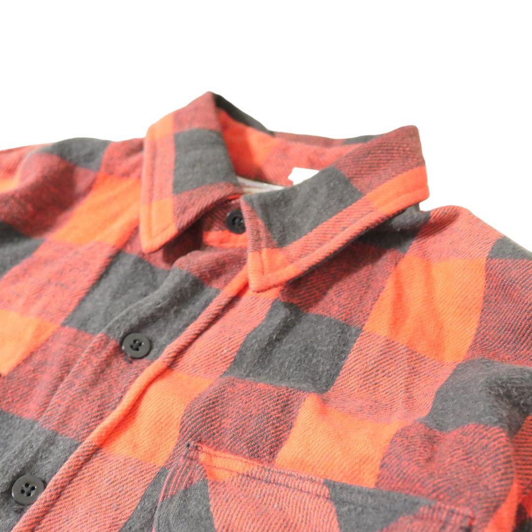 VINTAGE 80s M Block check shirt -Prentiss-
