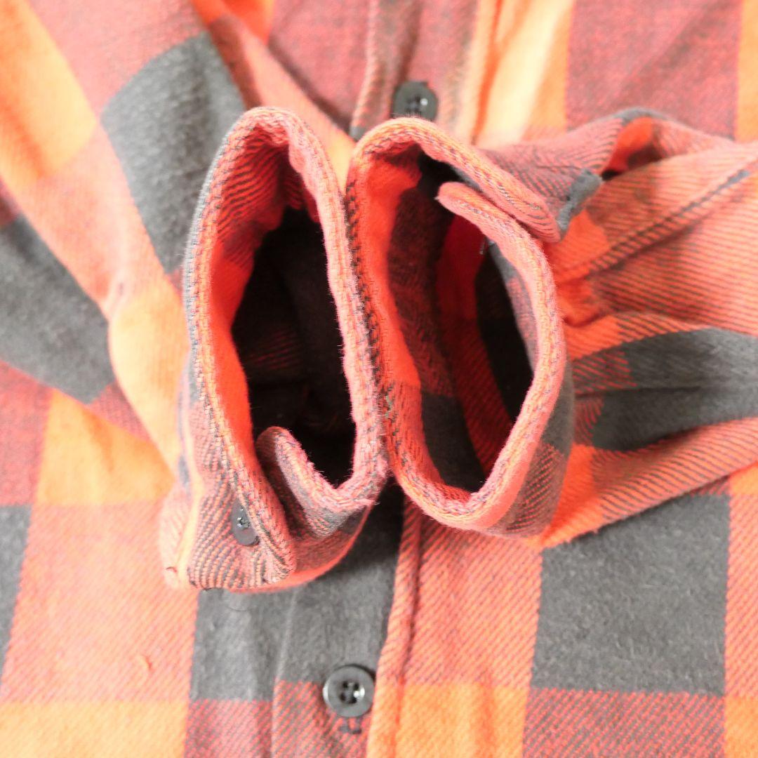 VINTAGE 80s M Block check shirt -Prentiss-