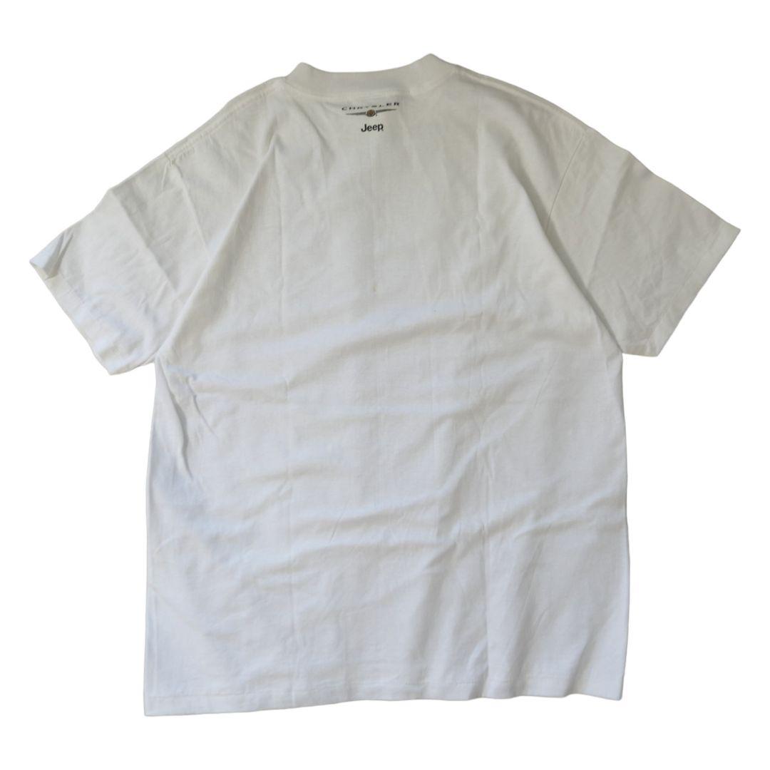 VINTAGE 90s L Corporate T-shirt -Chrysler JEEP-