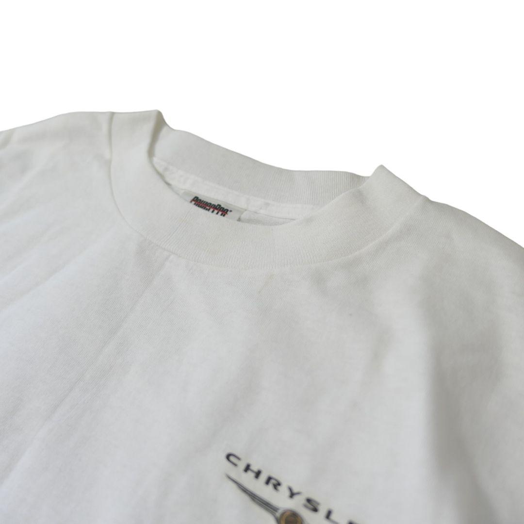 VINTAGE 90s L Corporate T-shirt -Chrysler JEEP-