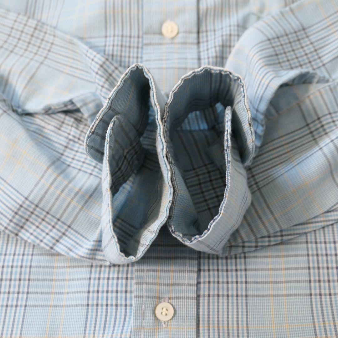 VINTAGE 70s L Button down shirt -Sears-