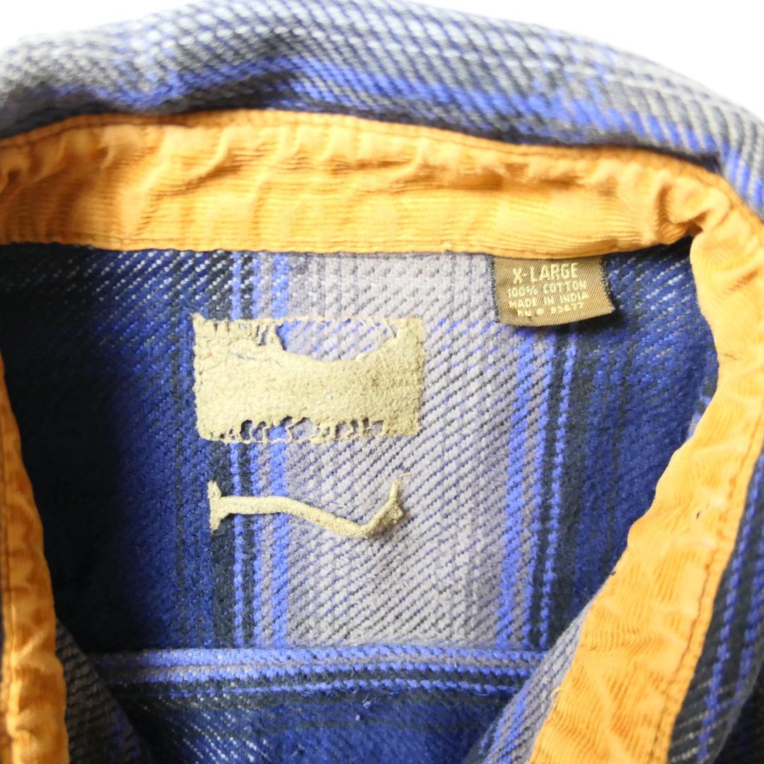 VINTAGE 00s XL Heavy Flannel Shirt -St. JOHN'S BAY-