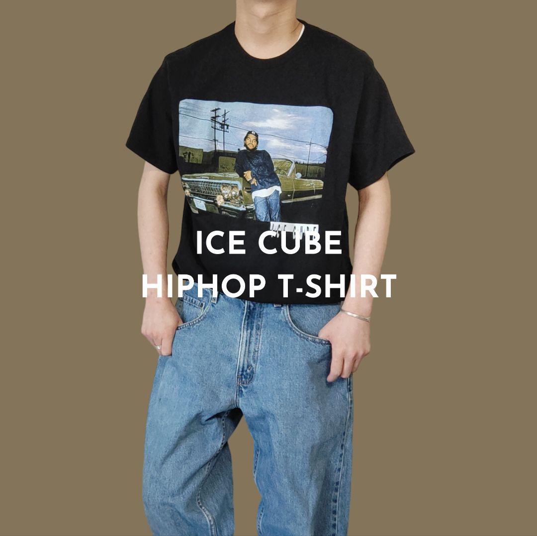 USED XL HIPHOP T-shirt -ICE CUBE-