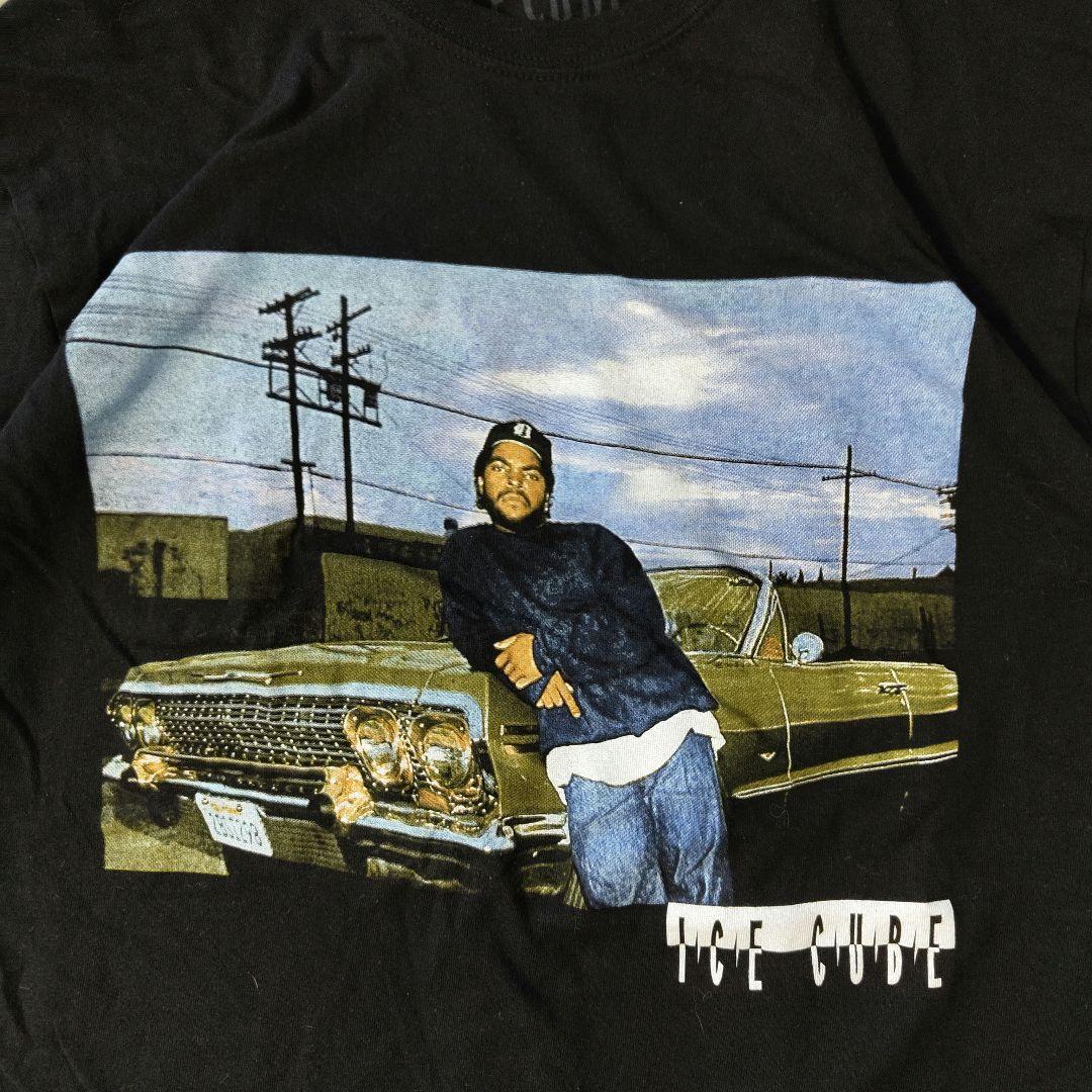 USED XL HIPHOP T-shirt -ICE CUBE-