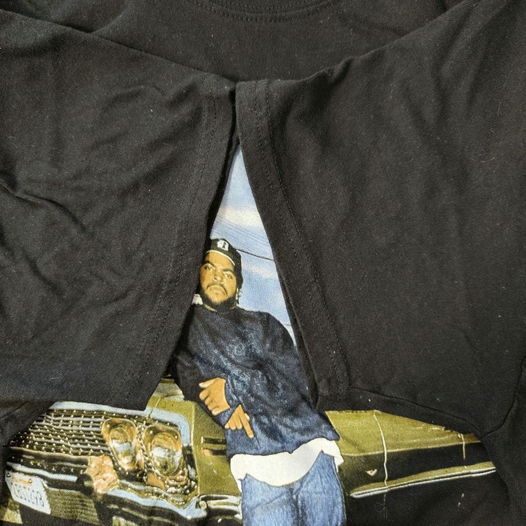 USED XL HIPHOP T-shirt -ICE CUBE-
