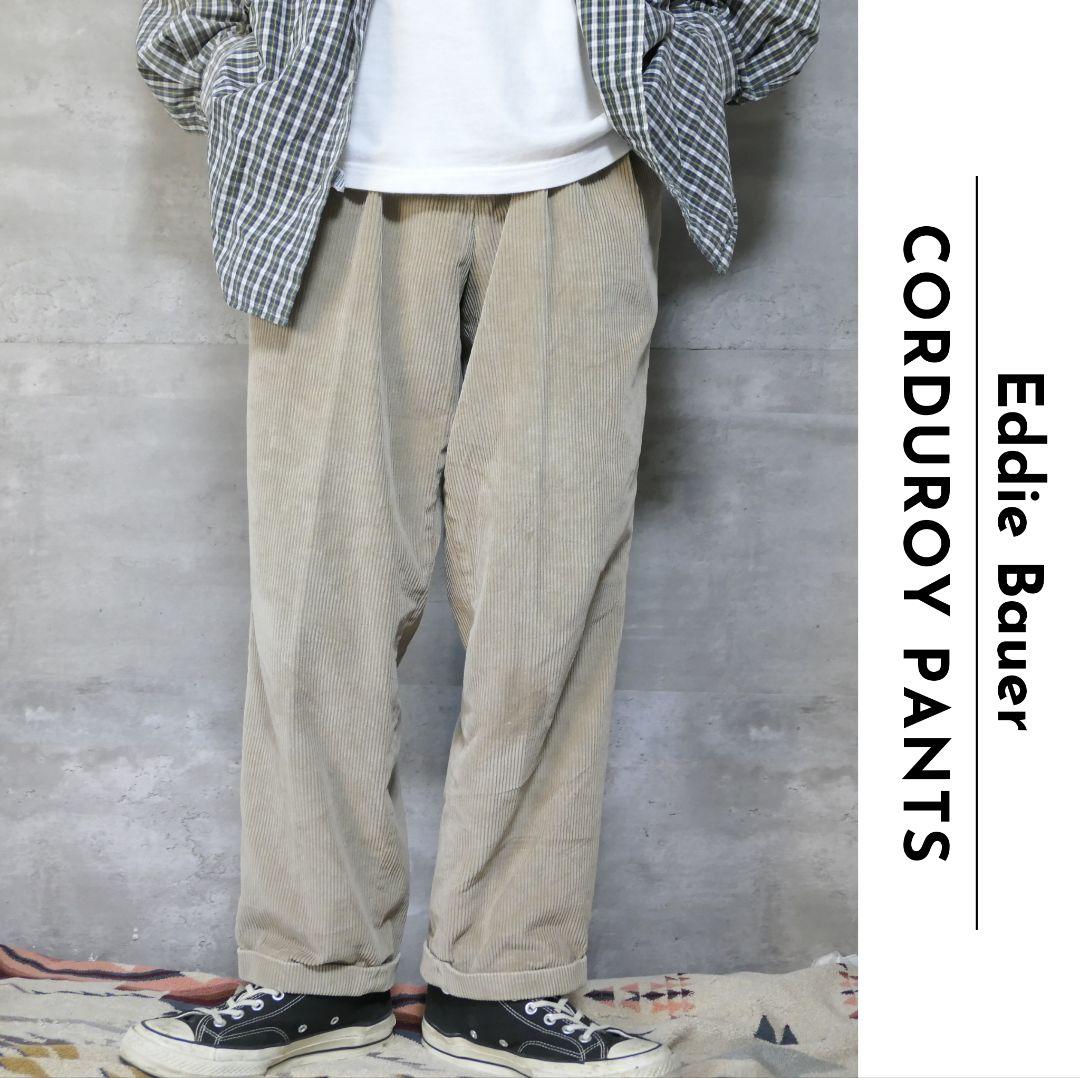 USED 34inch Corduroy pants -Eddie Bauer-
