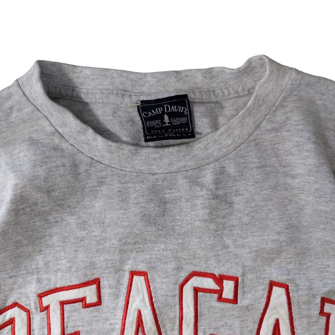 VINTAGE 80-90s XXL Collage T-shirt -CAMP DAVID-