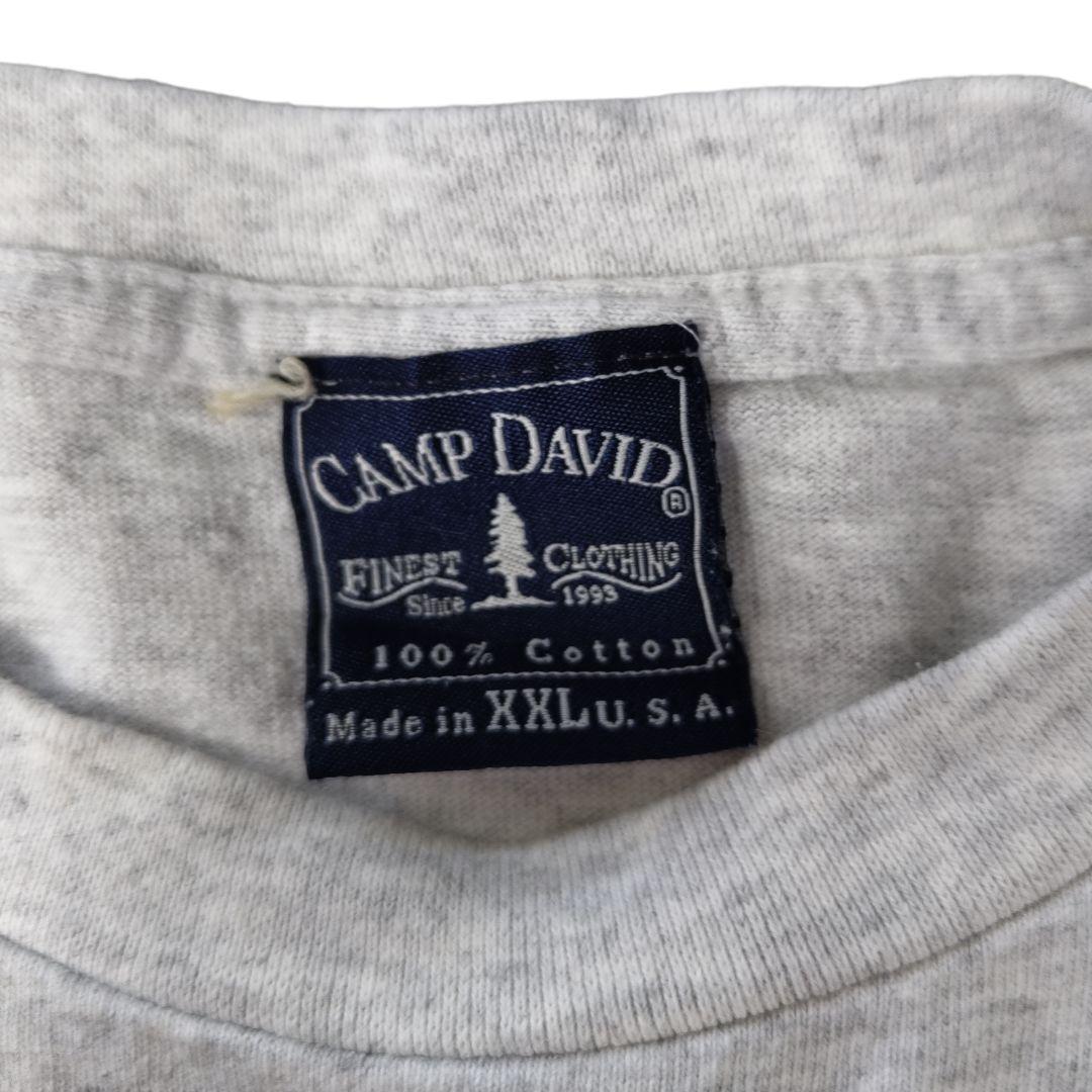 VINTAGE 80-90s XXL Collage T-shirt -CAMP DAVID-